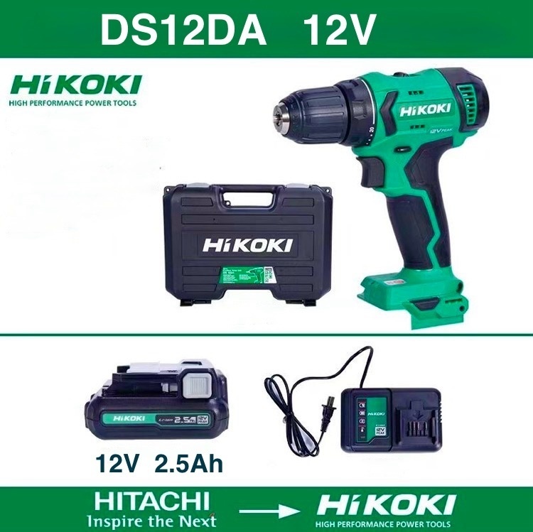 Hikoki шуруповерт DS12DA