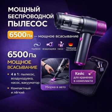 UKA PRO Cyclone 6500 0.2 л серый, красный