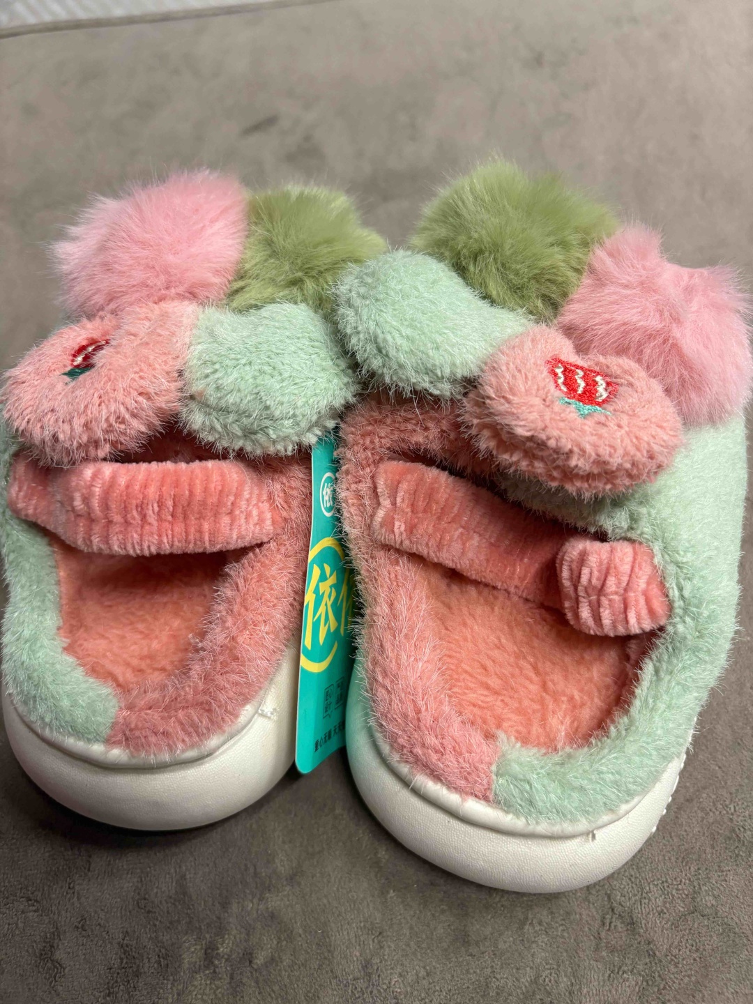 Тапочки розовый