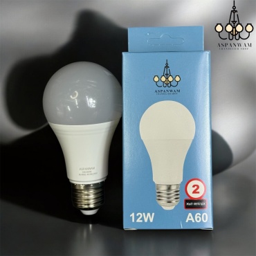 Aspanwam 12W E27, светодиодная, холодный белый