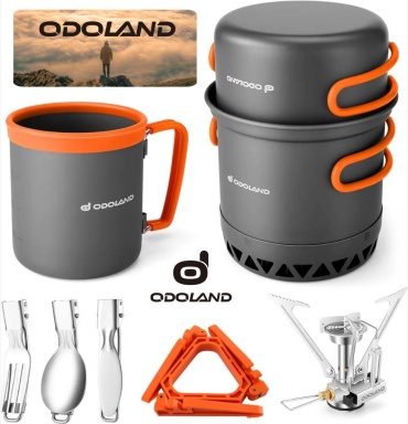 Набор ODOLAND HEAT - EXCHANGE POT SET OD0659 9 шт