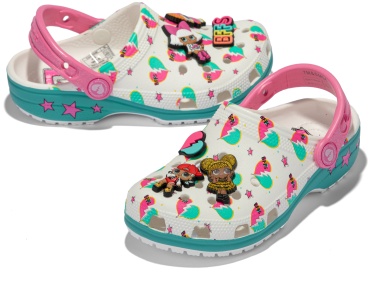 Сабо Crocs мультиколор