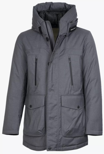 Парка WOOLRICH серый