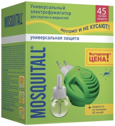 MOSQUITALL фумигатор Mosquitall от комаров