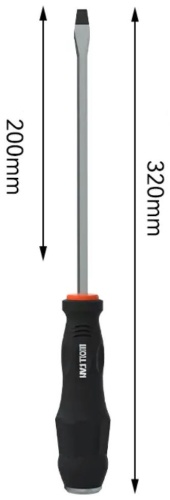 WOLL FAN отвертка 13688432 SL6х200 мм