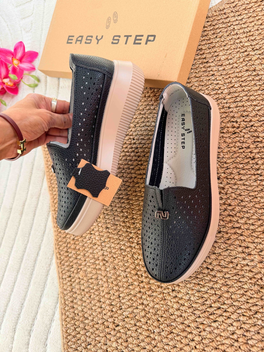 Балетки EASY STEP черный