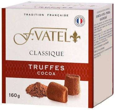 Конфеты трюфель F.VATEL классический 160 г