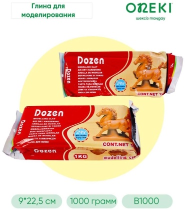Пластилин скульпторный Dozen B1000