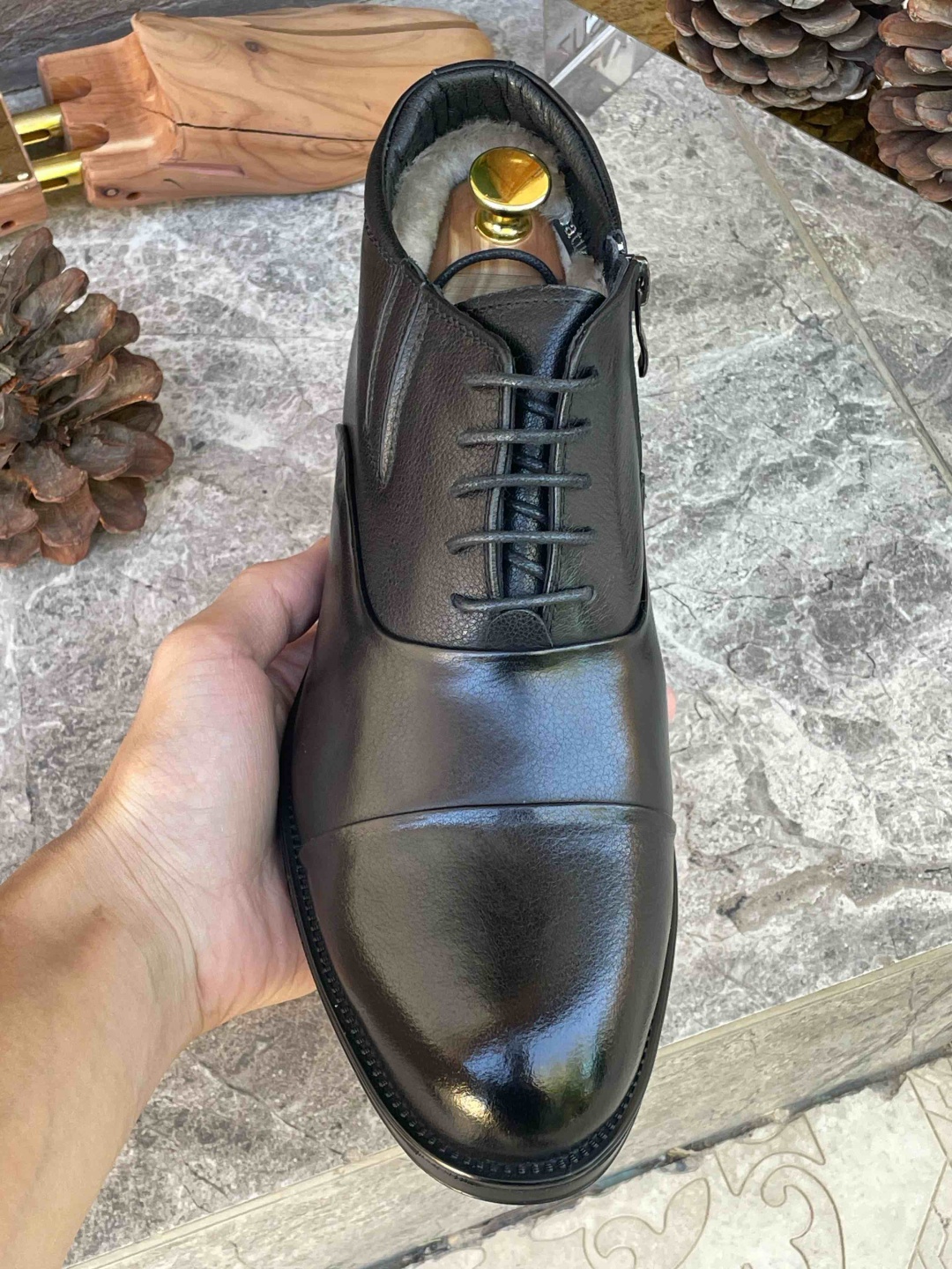 Полусапоги Batik черный