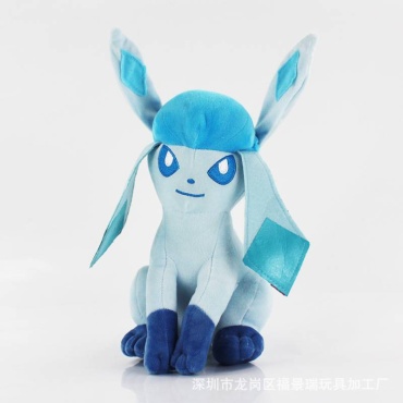 Мягкая игрушка Pokemon Glaceon Иви Гласеон Покемон Pokemon, 20 см