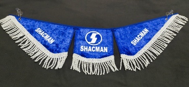 Вымпел shacman синего цвета