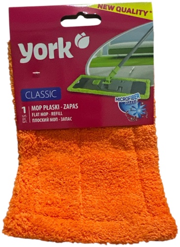 York насадка на швабру Mop plaski - Zapas, оранжевый