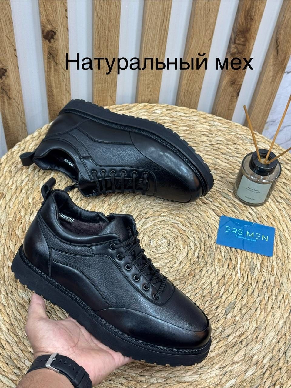 Ботинки BOS черный