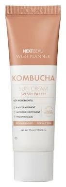 Nextbeau крем Wish Planner Kombucha Biome Sun Cream для лица 55 мл