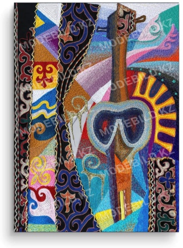 Mode Bild репродукция Қобыз 65x90 см