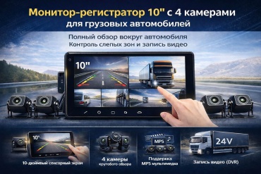 RS Audio камера с монитором CZ-01 24W