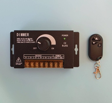 Поворотный диммер DIMMER, черный