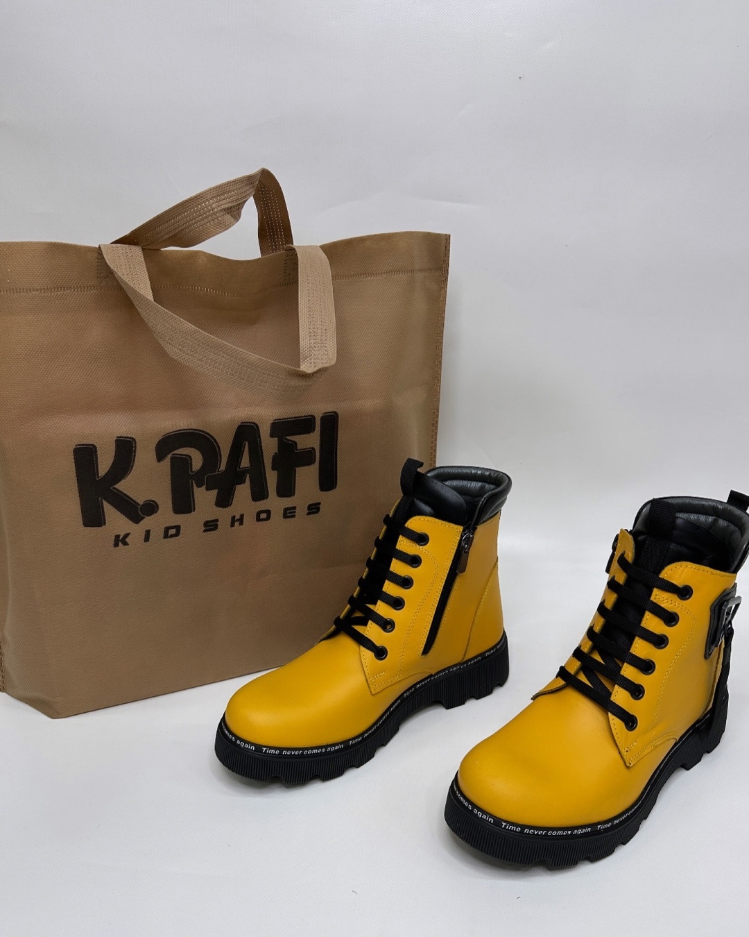 Ботинки Kemal Pafi желтый