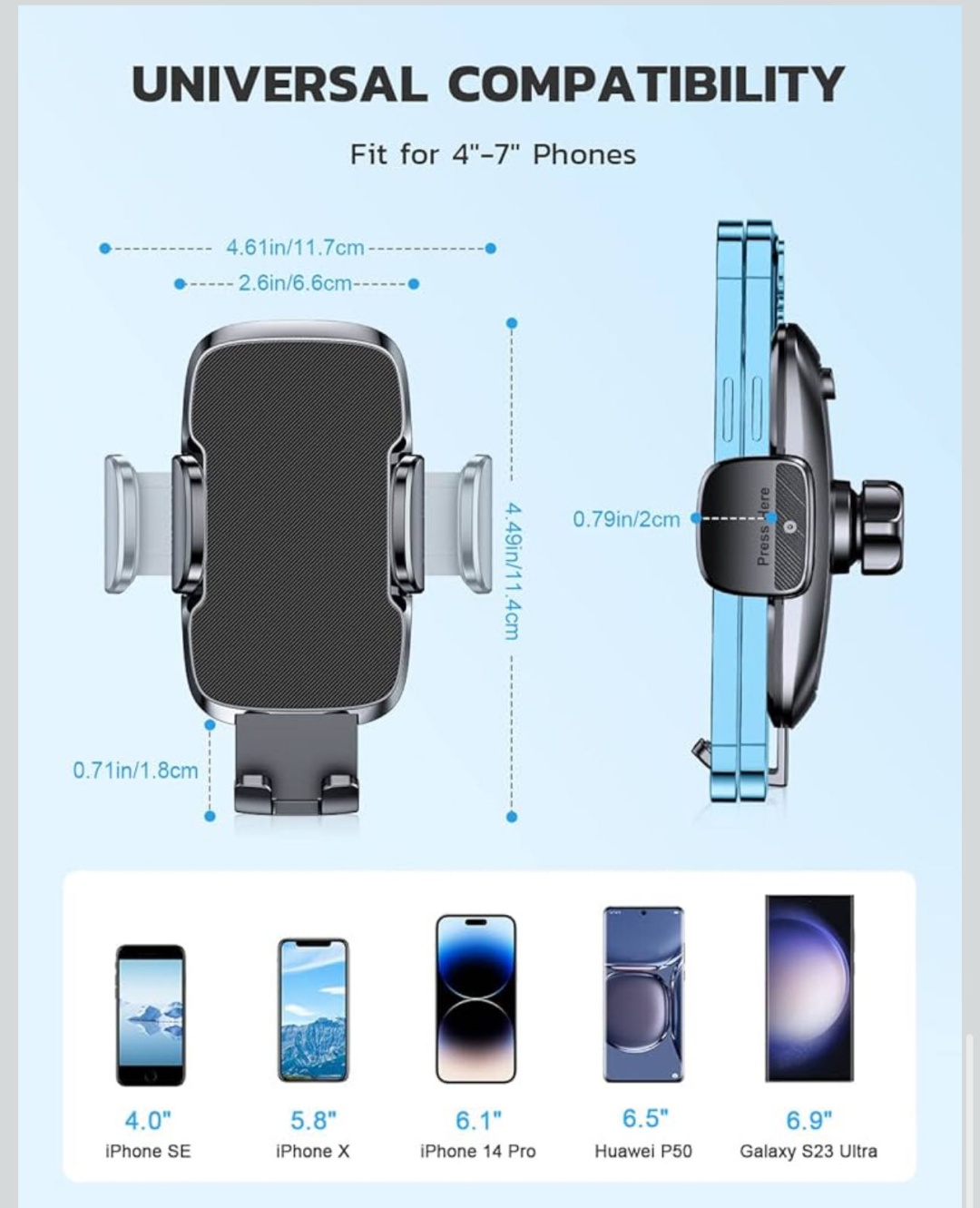 Держатель CIRYCASE черный