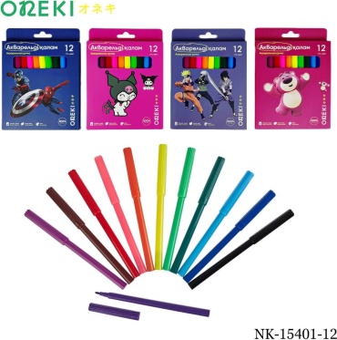 Фломастер ONEKI 12цветов