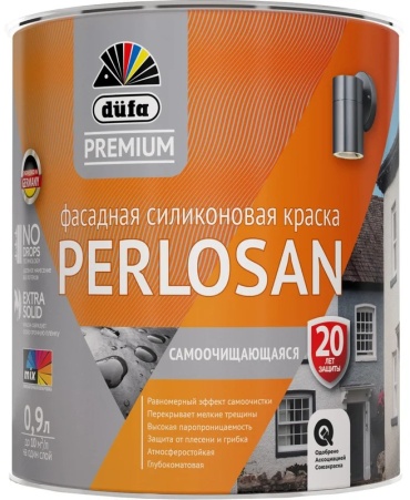 Dufa силиконовая Perlosan 0.9 л, белый цвет