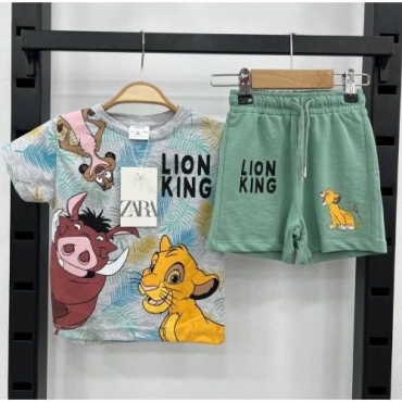 Комплект The Lion King бирюзовый
