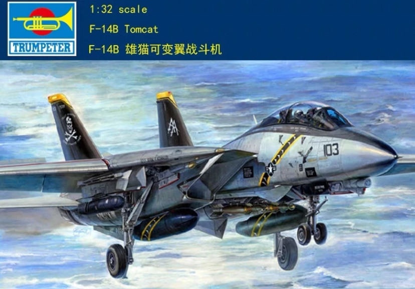 Модель F-14B Tomcat
