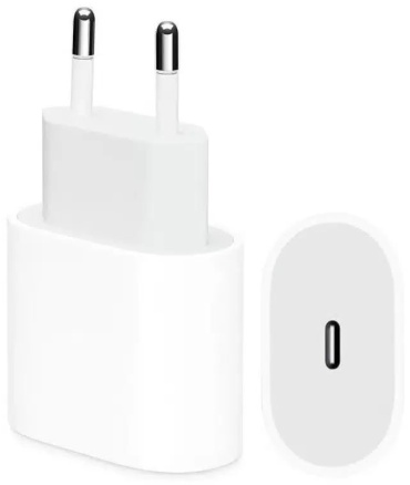 Зарядное устройство Адаптер USB Type-C белый