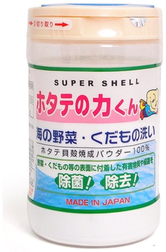 Порошок Scallop Power Sea Vegetable and Fruit Wash 90 г