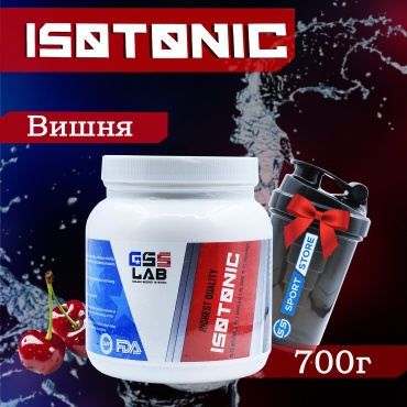 GSS LAB изотоник Isotonic вишня 700 г