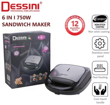 Вафельница Dessini DS-9560 черный