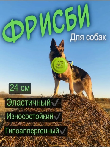 Игрушка Фрисби 442617731 зеленый