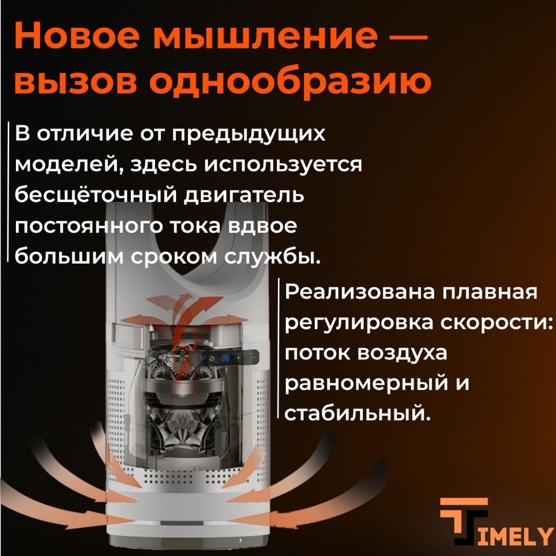 Вентилятор LT01 белый