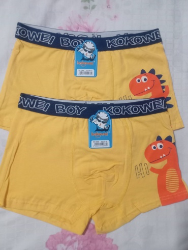 Боксеры Elmas kids синий, желтый