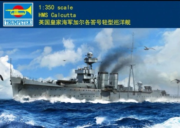 Модель Британский крейсер, HMS Calcutta