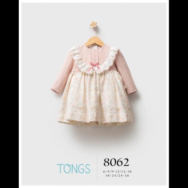 Повседневное платье TONGS пудра