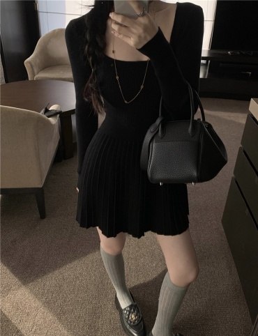Повседневное платье Omg shop черный