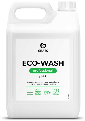 Жидкое средство Grass Eco-Wash Универсальное низкопенное моющее средство 5000 мл