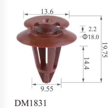 Oshide клипсы DM1831