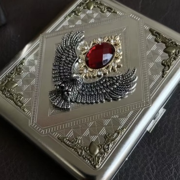 Портсигар Eagle 9.5 x 8 см влагозащитный корпус