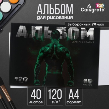 Альбом Calligrata Спорт A4 40 листов