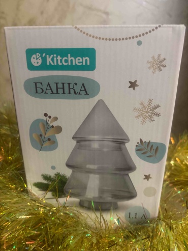 O’Kitchen банка Банка елочка, стекло