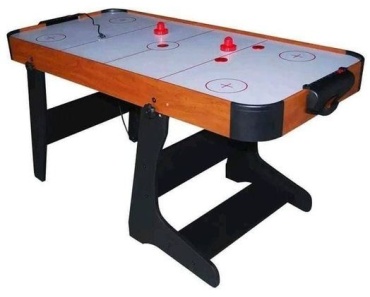 Игровой стол для аэрохоккея белый 4 фута