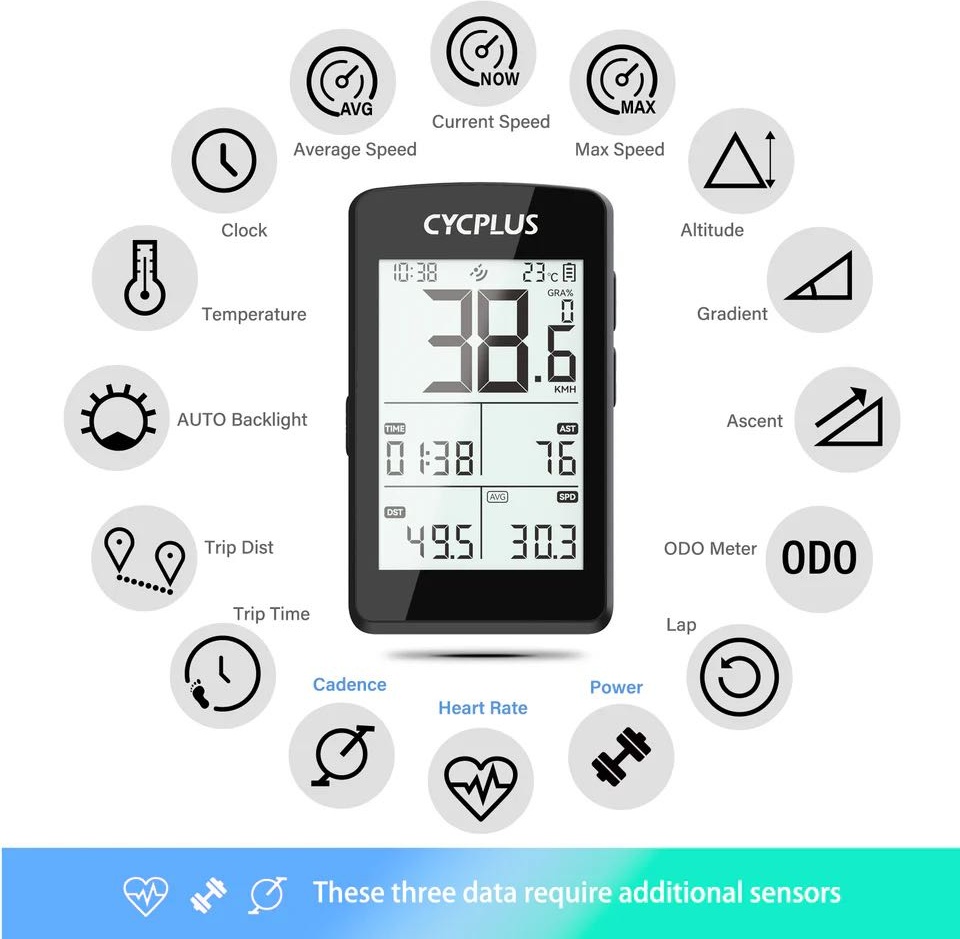 Беспроводной CYCPLUS M3