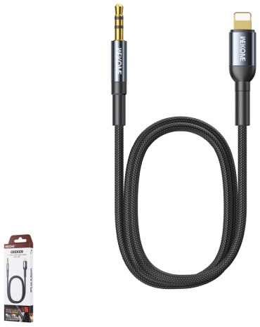 Переходник 3.5 mm jack - Lightning 1.2 м