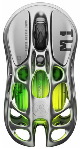 Мышь GRAVASTAR Mercury M1 Pro Wireless серый
