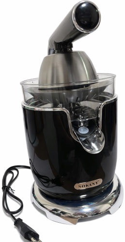 Соковыжималка SOKANY Sk01019 черный, серый