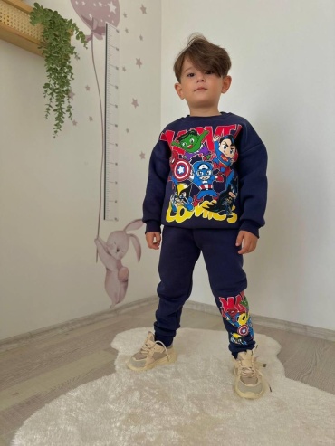 Комплект Jelibon kids Мстители черный