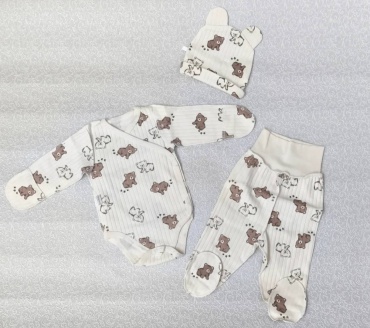 Комплект Dana Baby коричневый, бежевый