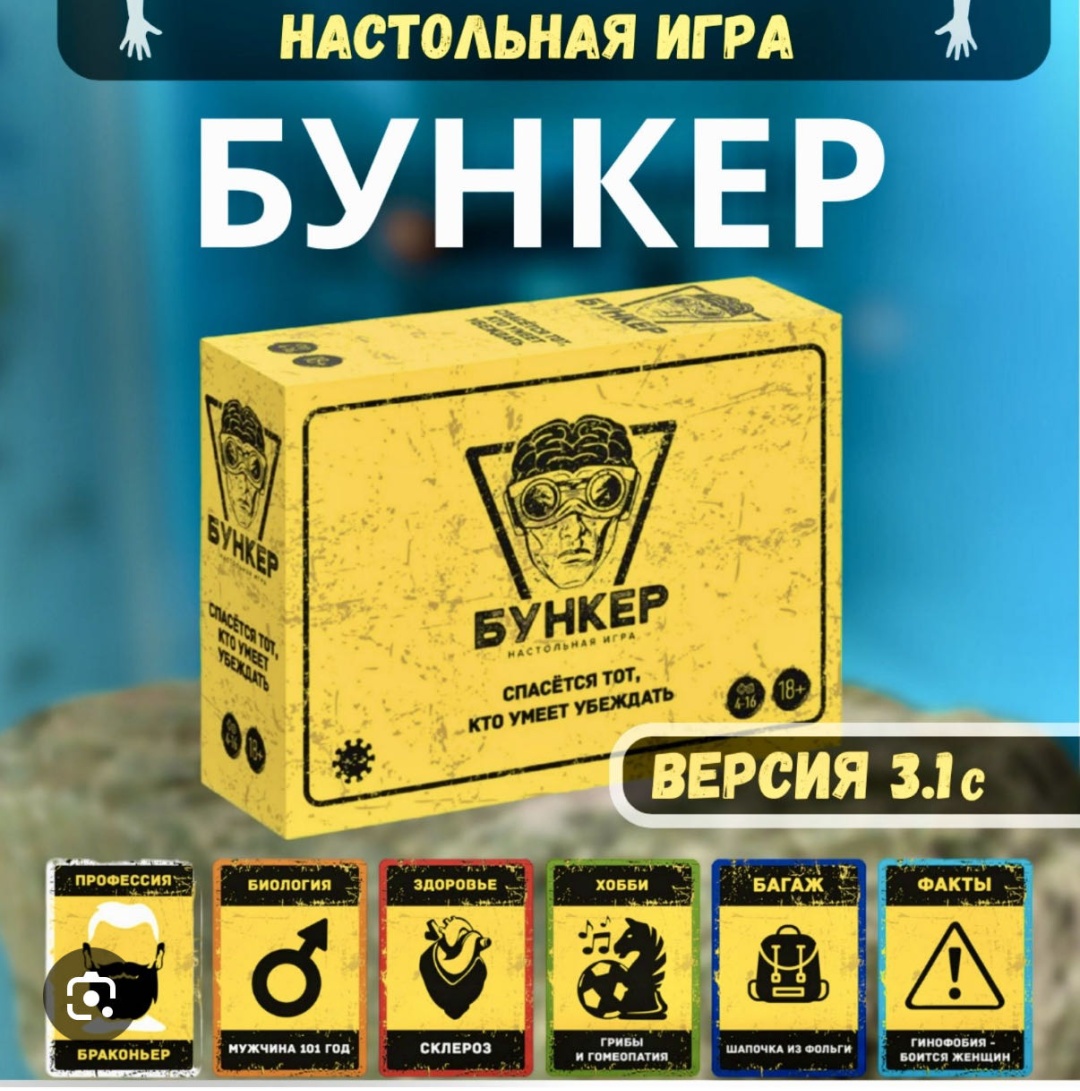 Бункер настольная игра